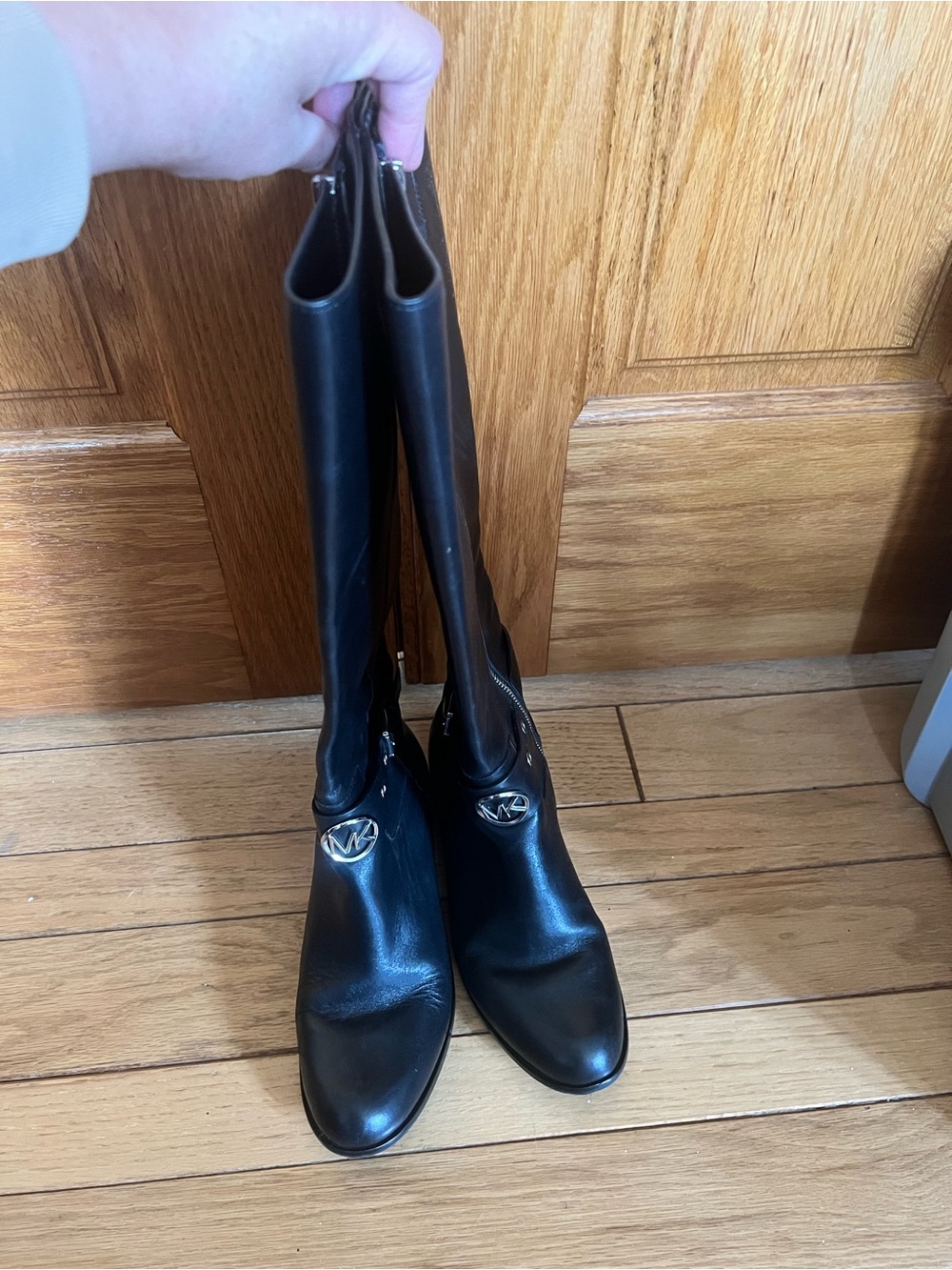 Michael Kors - Black Leather Boots